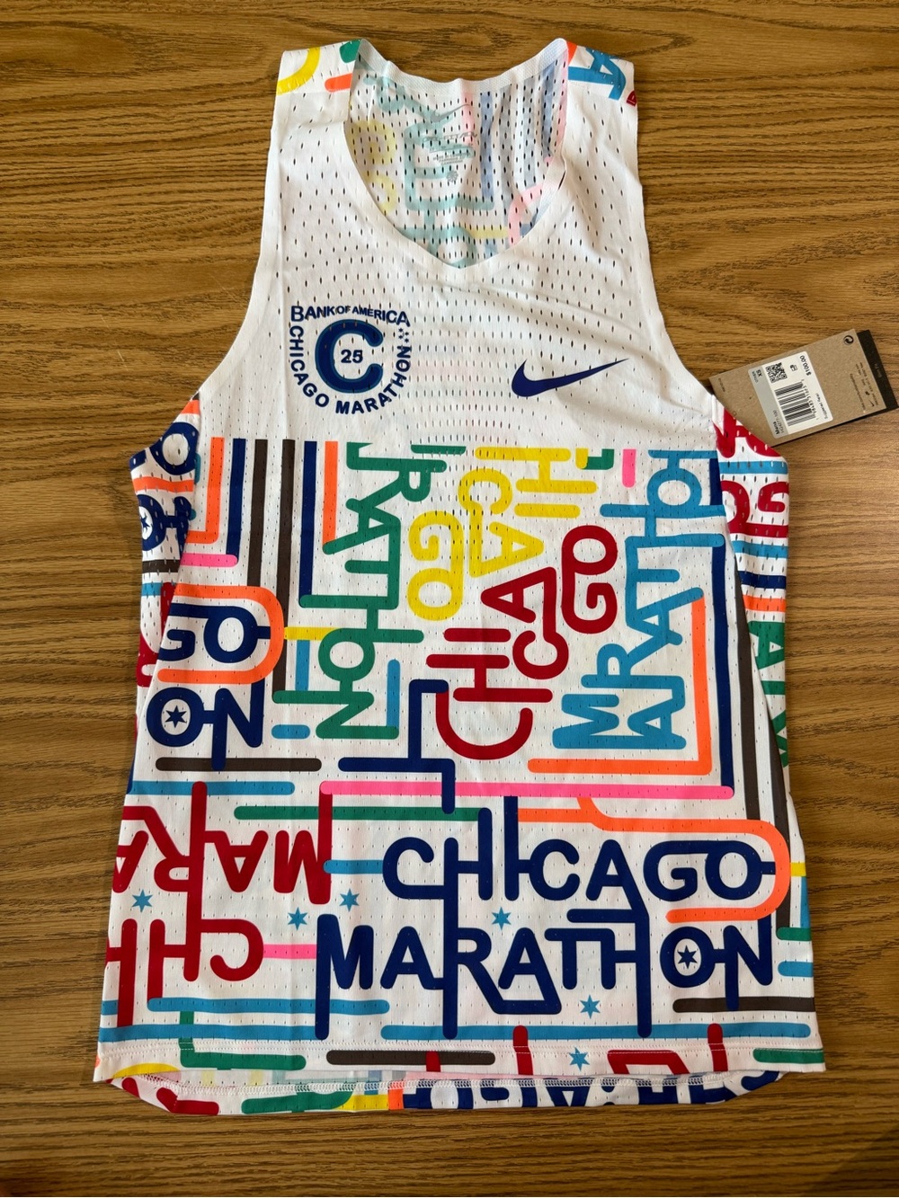 Nike Chicago Marathon 2025 Graphic Racing Singlet